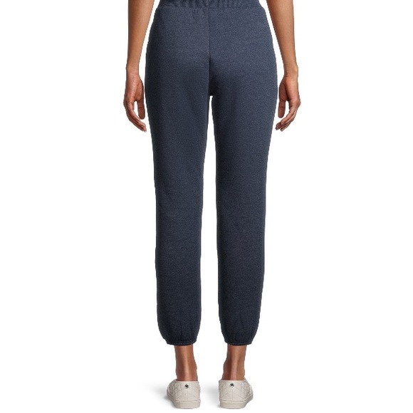 No Boundaries Sherpa Lined Blue Joggers - Picture 3 of 6